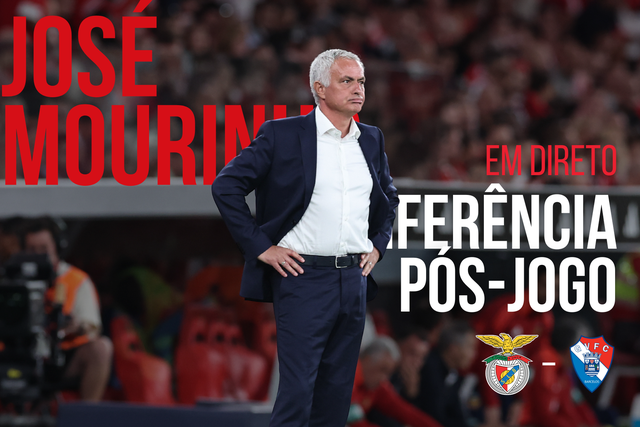 EM DIRETO: José Mourinho analisa jogo com o Gil Vicente