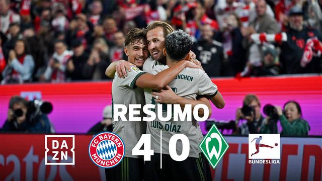 O resumo de mais um passeio do Bayern na Bundesliga