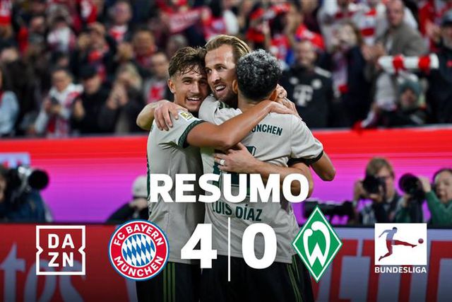 O resumo de mais um passeio do Bayern na Bundesliga