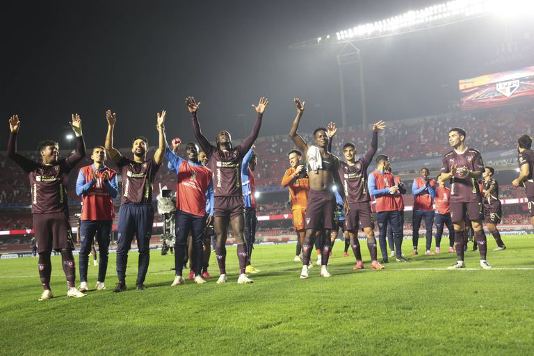 Liga de Quito venceu em São Paulo e está nas meias-finais da Libertadores