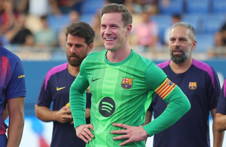 Ter Stegen - Continua no Barcelona e tem contrato até 2028