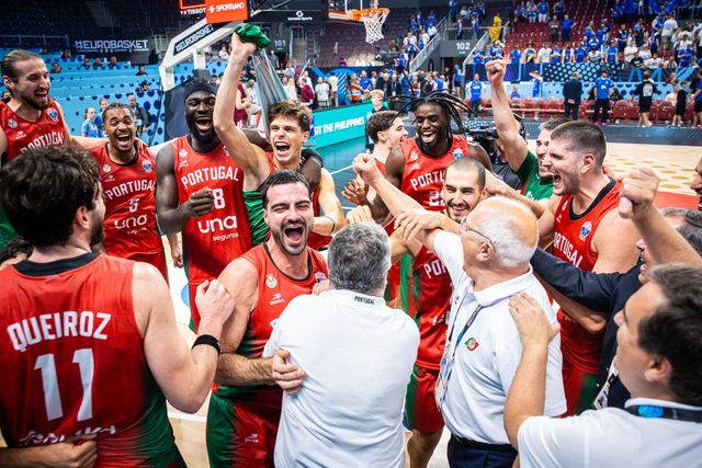 Portugal sobe no 'ranking' mundial após o EuroBasket