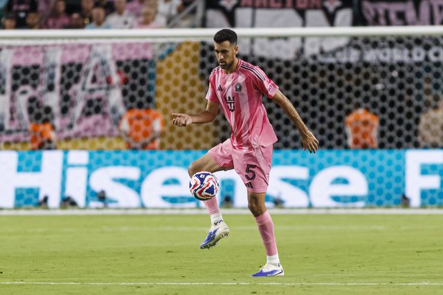 Sergio Busquets ao serviço do Inter Miami, último clube que vai representar na carreira