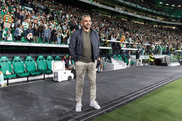 Rui Borges, treinador do Sporting