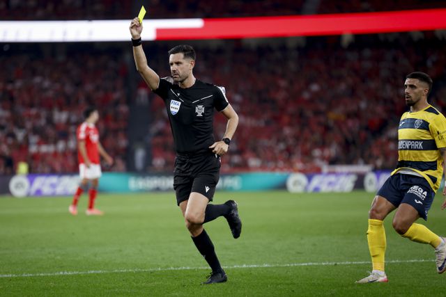 João Gonçalves arbitrou o Benfica-Gil Vicente