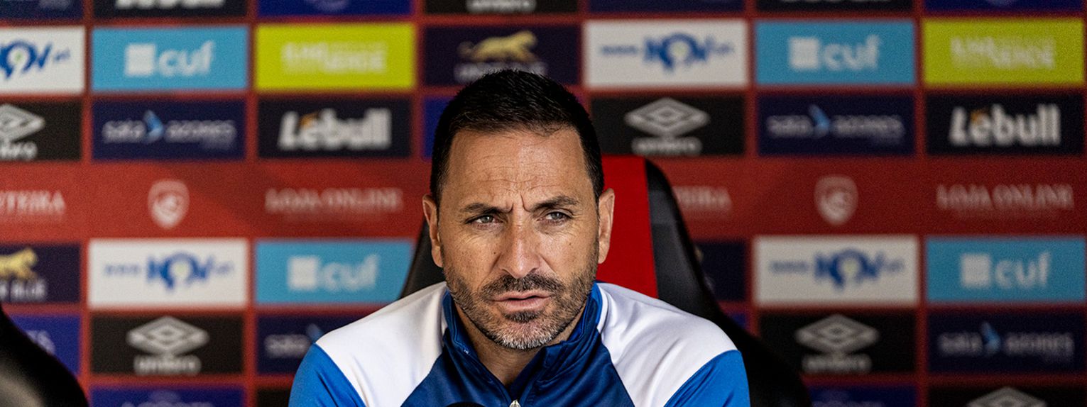 Vasco Matos, treinador do Santa Clara. - Foto: SANTA CLARA