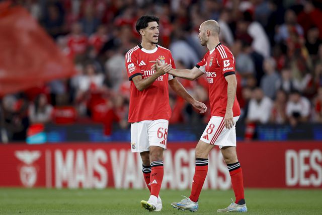 Benfica: estreia de João Veloso na Liga durou... 10 segundos