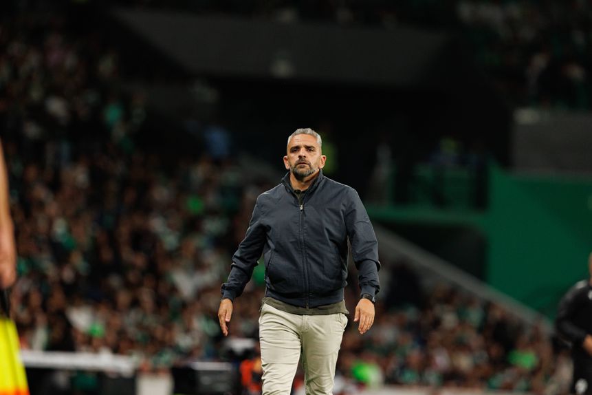 Rui Borges, treinador do Sporting