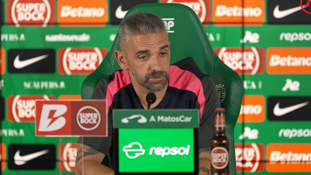 Rui Borges e as renovações de Trincão e Pedro Gonçalves: «Gostava muito...»