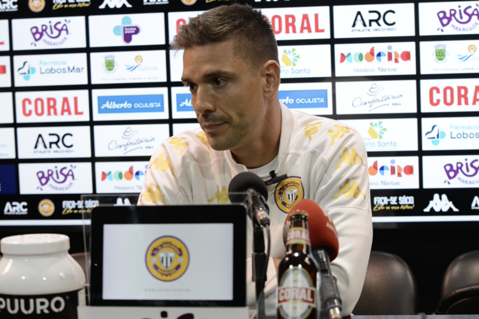 Tiago Margarido, treinador do Nacional. - Foto: CD NACIONAL