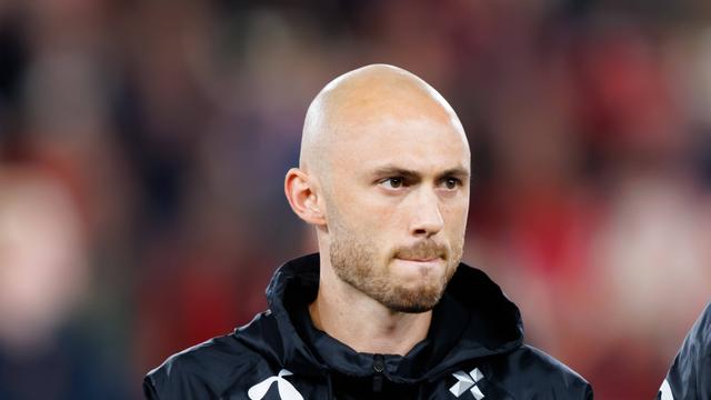 Fredrik Aursnes com a seleção da Noruega