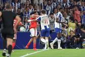 Bah revoltado com Samu após ser agredido no Dragão - Foto: Catarina Morais/ Kapta+
