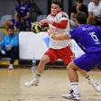 Ander Izquierdo esteve em bom plano na vitória do andebol do Benfica frente ao ABC - Foto: Benfica