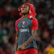 Rafael Leão não saiu do banco contra o País de Gales. Foto IMAGO