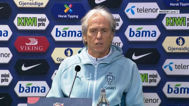 Jorge Jesus antecipa ausência de mudanças num setor na Noruega