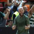 Bernardo Pires, treinador da equipa de basquetebol do Sporting - Foto: LUIS FORRA/LUSA