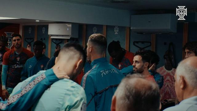 «Novo mister, todos juntos! Vamos para cima deles!»: O discurso de Ronaldo antes do País de Gales