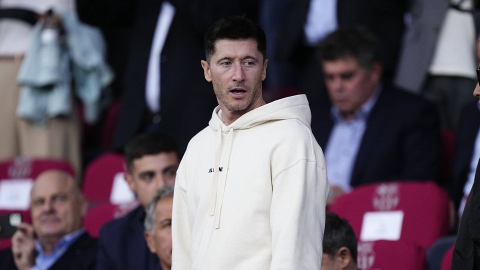 Barcelona: Lewandowski pode ser opção para o 'El Clásico'