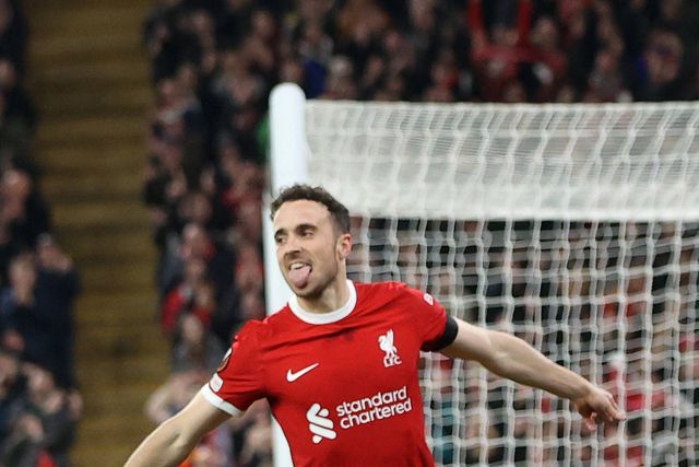 Diogo Jota marca na goleada do Liverpool ao Toulouse