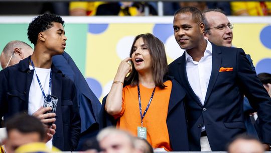 Orgulho de pai: Ruben foi pela primeira vez… Kluivert