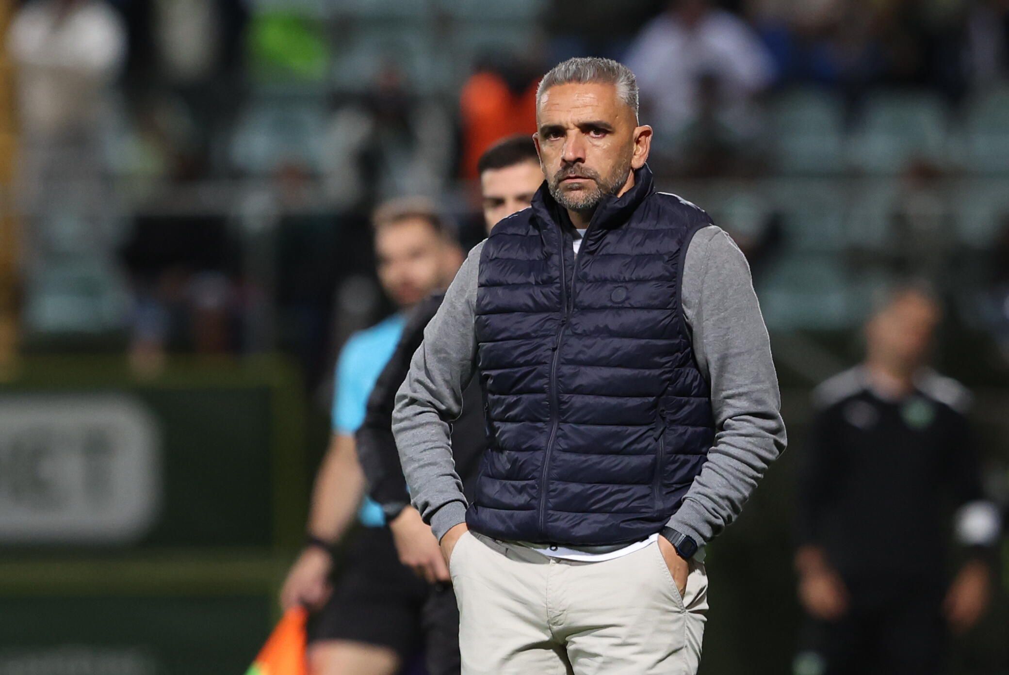 Rui Borges no jogo entre o Sporting e o Tondela - Foto: Catarina Morais/Kapta+