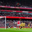 Eze marcou à anterior equipa o primeiro golo na Premier League com a camisola do Arsenal - FOTO: Javier Garcia Shutterstock/IMAGO