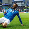Chermiti celebra primeiro golo com camisola do Rangers (IMAGO)