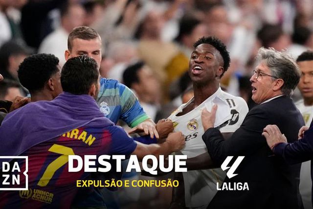 Caldo entornado no final do El Clásico: Yamal e Vini no meio da confusão