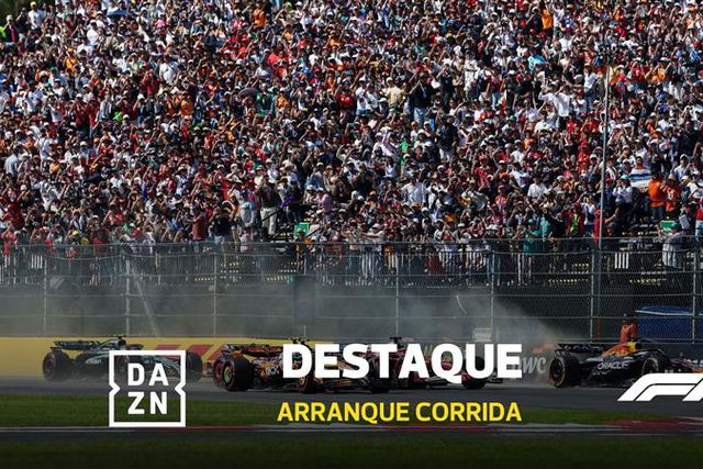 Quatro pilotos lado a lado na primeira curva: arranque polémico no México