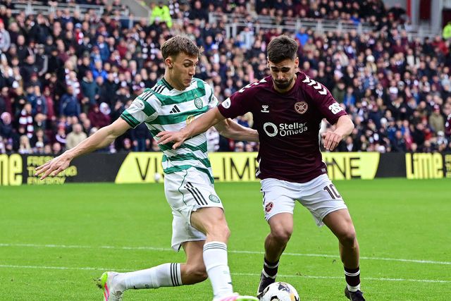 Cláudio Braga foi um dos destaques da vitória do Heart of Midlothian frente ao Celtic