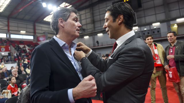 Noronha Lopes e Rui Costa (FOTO: A BOLA)