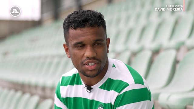 David Moreira: «Viram-me a dar toques com cinco anos e fui para o Sporting...»