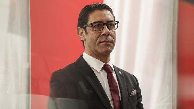 Rui Costa, presidente do Benfica e candidato à presidência dos encarnados - Foto SL Benfica