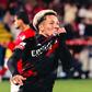 Prestianni celebra golo da reviravolta - Foto: Benfica