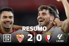 Licão de contra-ataque com sotaque luso: o resumo do Sevilha-Osasuna