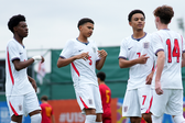 Sub-15 de Inglterra no Mundial no Azerbaijão - Foto: FA