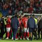Santa Clara-Benfica terminou com enorme confusão (foto: Lusa)