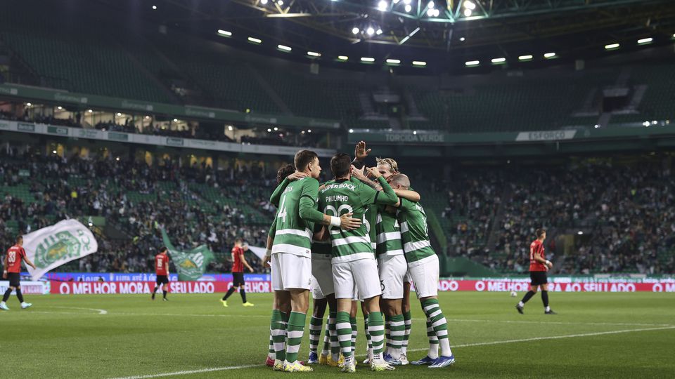 Amorim confirmou a titularidade e... marcou! Luís Neto faz o primeiro golo pelo Sporting