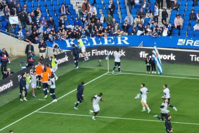 Real Sociedad conforta vítimas dos adeptos do Benfica