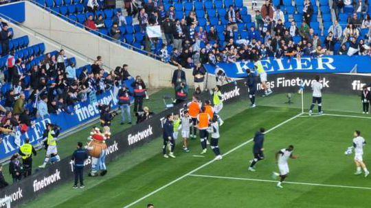 Real Sociedad conforta vítimas dos adeptos do Benfica