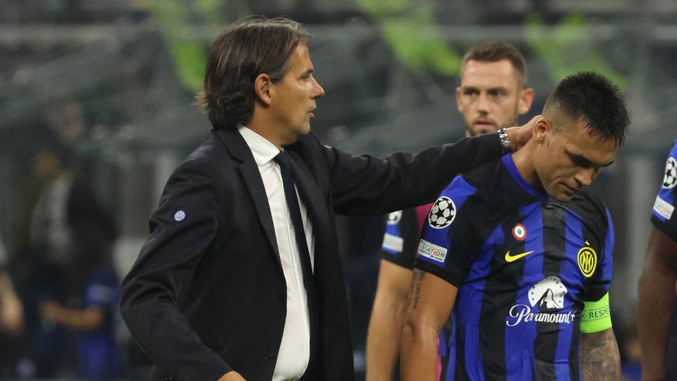 Inzaghi confirma gestão do Inter na Luz