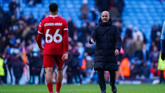 Guardiola e o Liverpool: «Só treinamos 25 minutos»