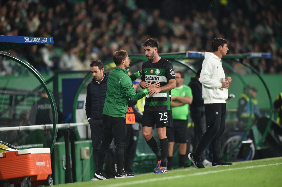 Sporting-Arsenal, 1-5 Gonçalo Inácio: «Estávamos por cima do jogo...»