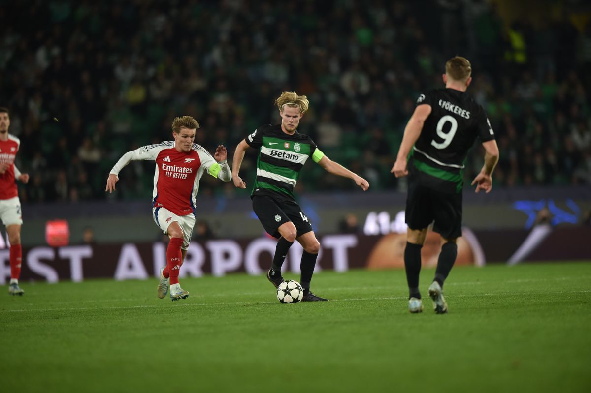 Sporting-Arsenal, 1-5 «O Sporting não pode perder 1-5 com nenhum clube do mundo», diz Hjulmand