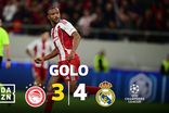 E não é que o Real Madrid acabou a sofrer? El Kaabi deu esperança ao Olympiakos