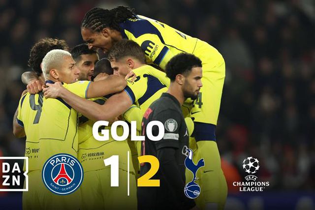 Kolo Muani 'traiu' o PSG, mas a felicidade do Tottenham durou pouco