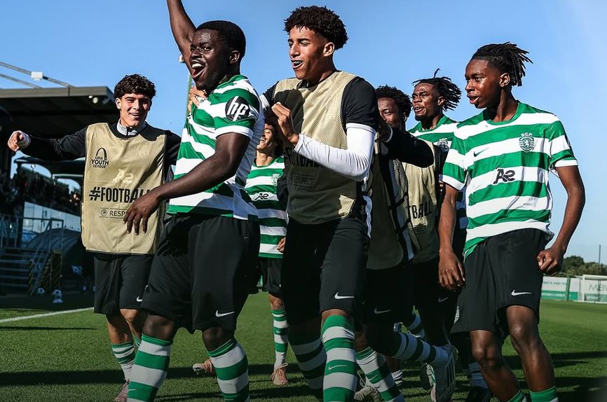 Sporting derrotou o Club Brugge na Youth League - Foto: SPORTING CP