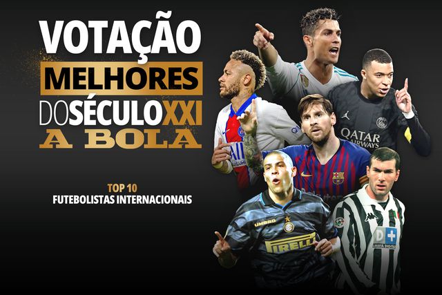 Vote nos melhores 10 futebolistas do mundo