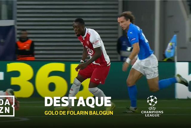 Que brinde! Agradeceu Balogun, que voltou a colocar o Mónaco na frente