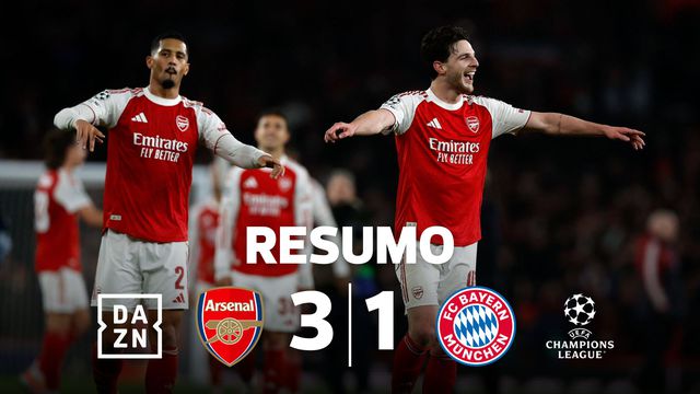 Arsenal tem pólvora para dar e vender: nem o Bayern resistiu!